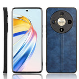 EIDERWOOD Honor Magic6 Lite (5G) Kunstskinn Bak Deksel - Blå