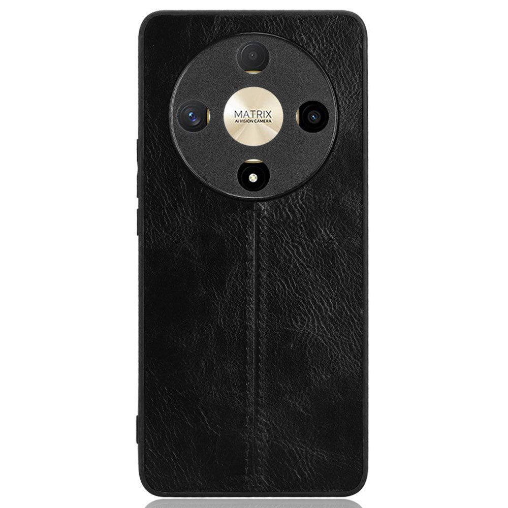 EIDERWOOD Honor Magic6 Lite (5G) Kunstskinn Bak Deksel - Svart