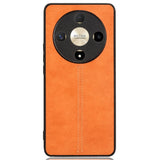 EIDERWOOD Honor Magic6 Lite (5G) Kunstskinn Bak Deksel - Oransje