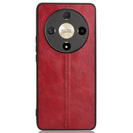 EIDERWOOD Honor Magic6 Lite (5G) Kunstskinn Bak Deksel - Rød