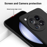 EIDERWOOD OnePlus 12R Liquid Silikon Deksel med Stropp - Svart