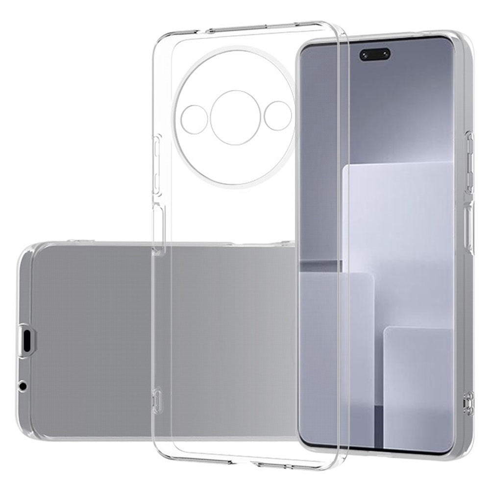 EIDERWOOD Xiaomi Redmi A3 Fleksibelt Plast Deksel - Gjennomsiktig
