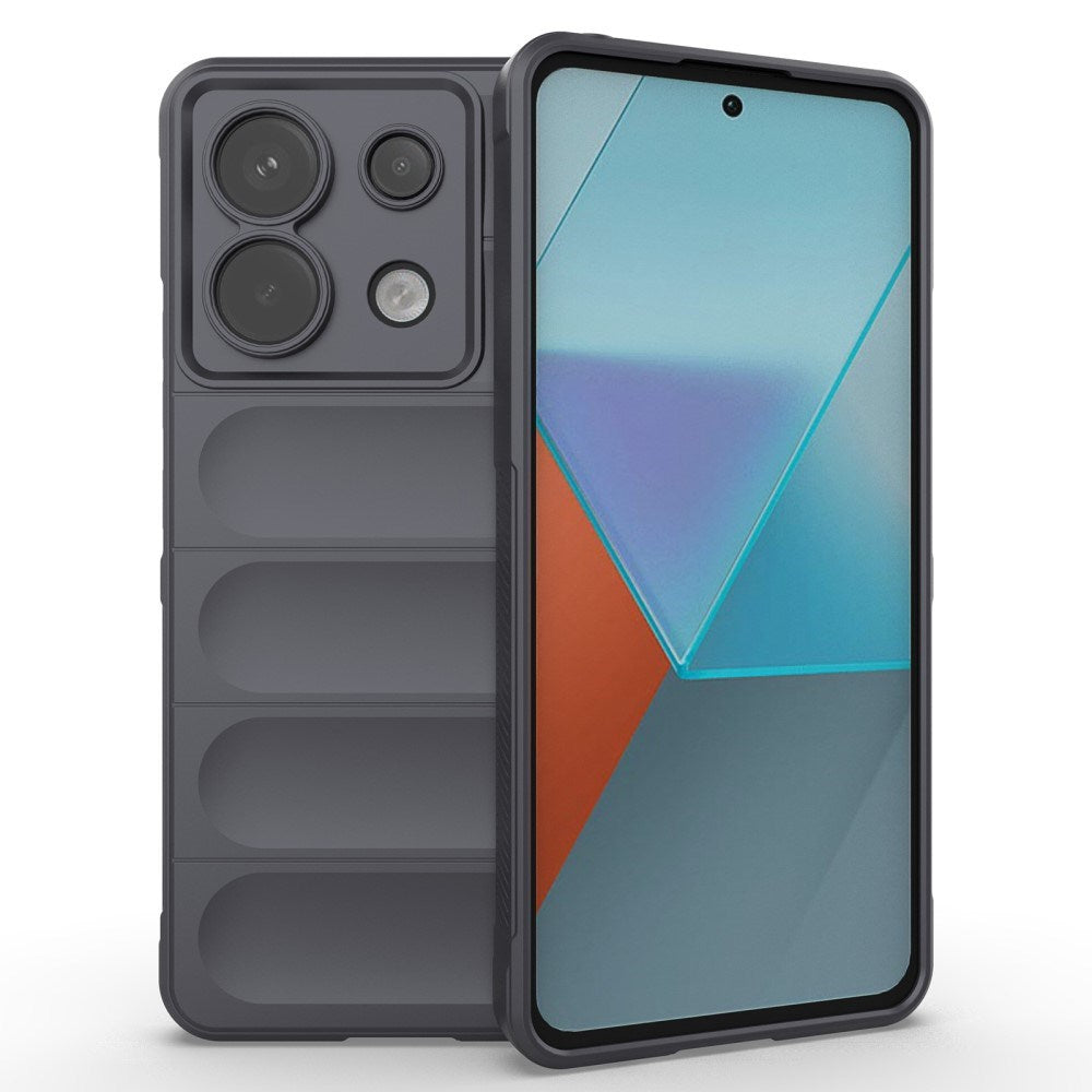 EIDERWOOD Xiaomi Redmi Note 13 Pro (5G) Fleksibelt Plastdeksel - Mørk Grå