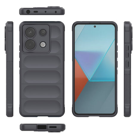 EIDERWOOD Xiaomi Redmi Note 13 Pro (5G) Fleksibelt Plastdeksel - Mørk Grå