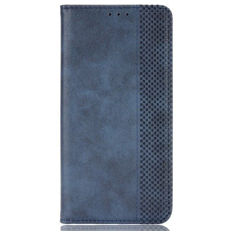 EIDERWOOD Honor Magic6 Pro (5G) Magnetisk Kunstskinn Flip Deksel - Blå