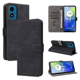 EIDERWOOD Motorola Moto G04 / G24 / G24 Power Kunstskinn Deksel m. Lommebok og Stropp - Svart