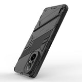 EIDERWOOD Realme C67 (4G) Hybrid Håndverker Deksel Med Kickstand - Svart