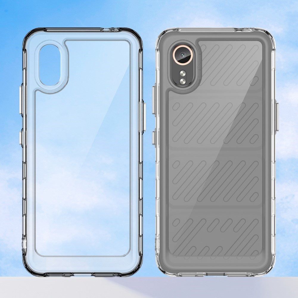 EIDERWOOD Samsung Galaxy Xcover 7 Hybrid Plast Deksel - Gjennomsiktig