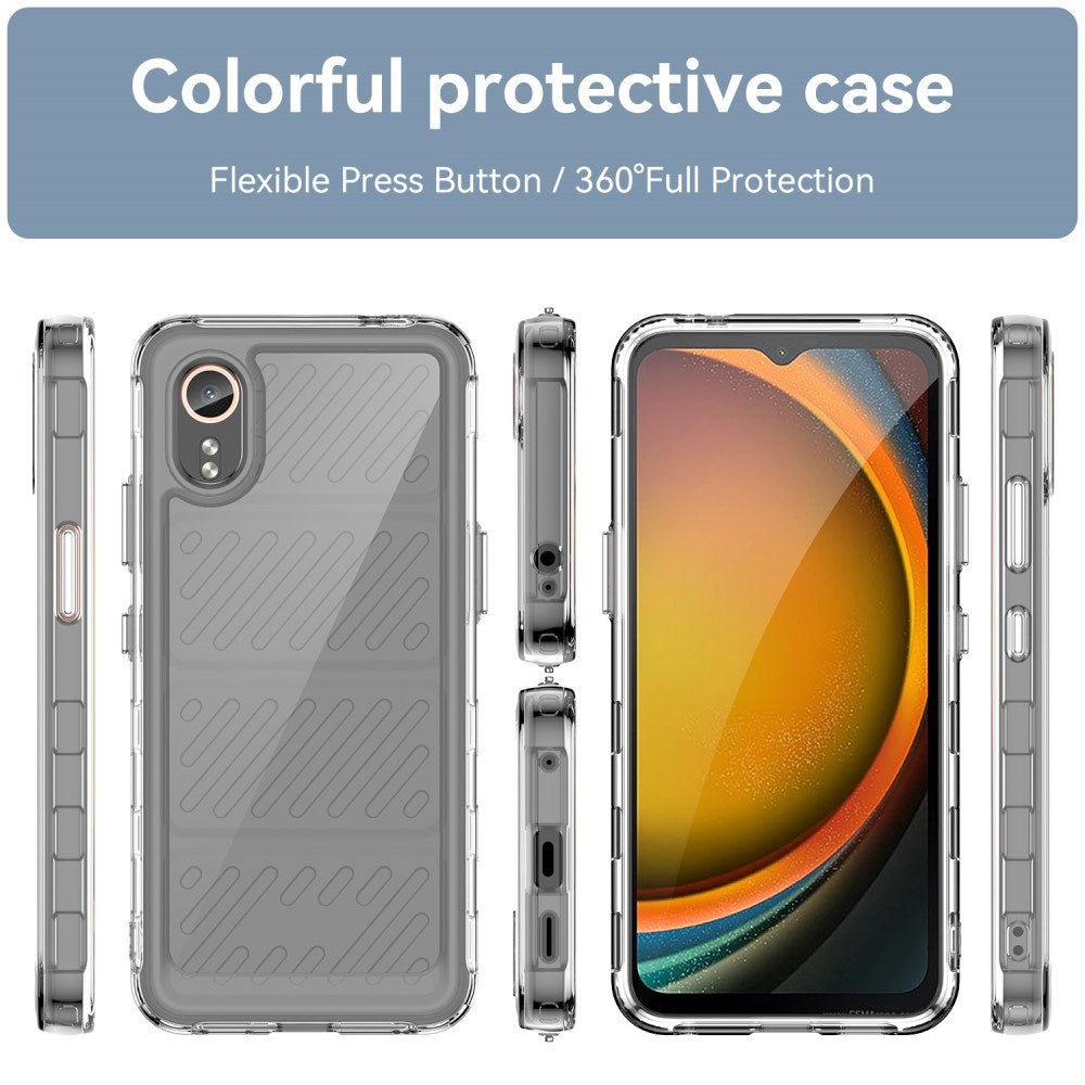 EIDERWOOD Samsung Galaxy Xcover 7 Hybrid Plast Deksel - Gjennomsiktig