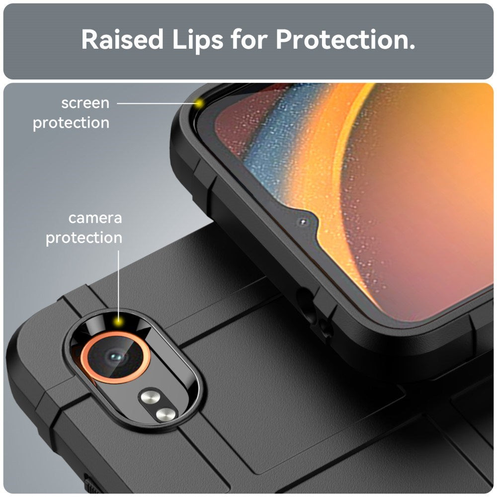 EIDERWOOD Samsung Galaxy Xcover 7 Rugged Shield Håndverker Deksel - Svart