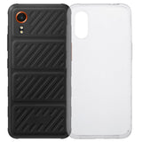EIDERWOOD Samsung Galaxy Xcover 7 Fleksibelt Plast Bak Deksel - Gjennomsiktig