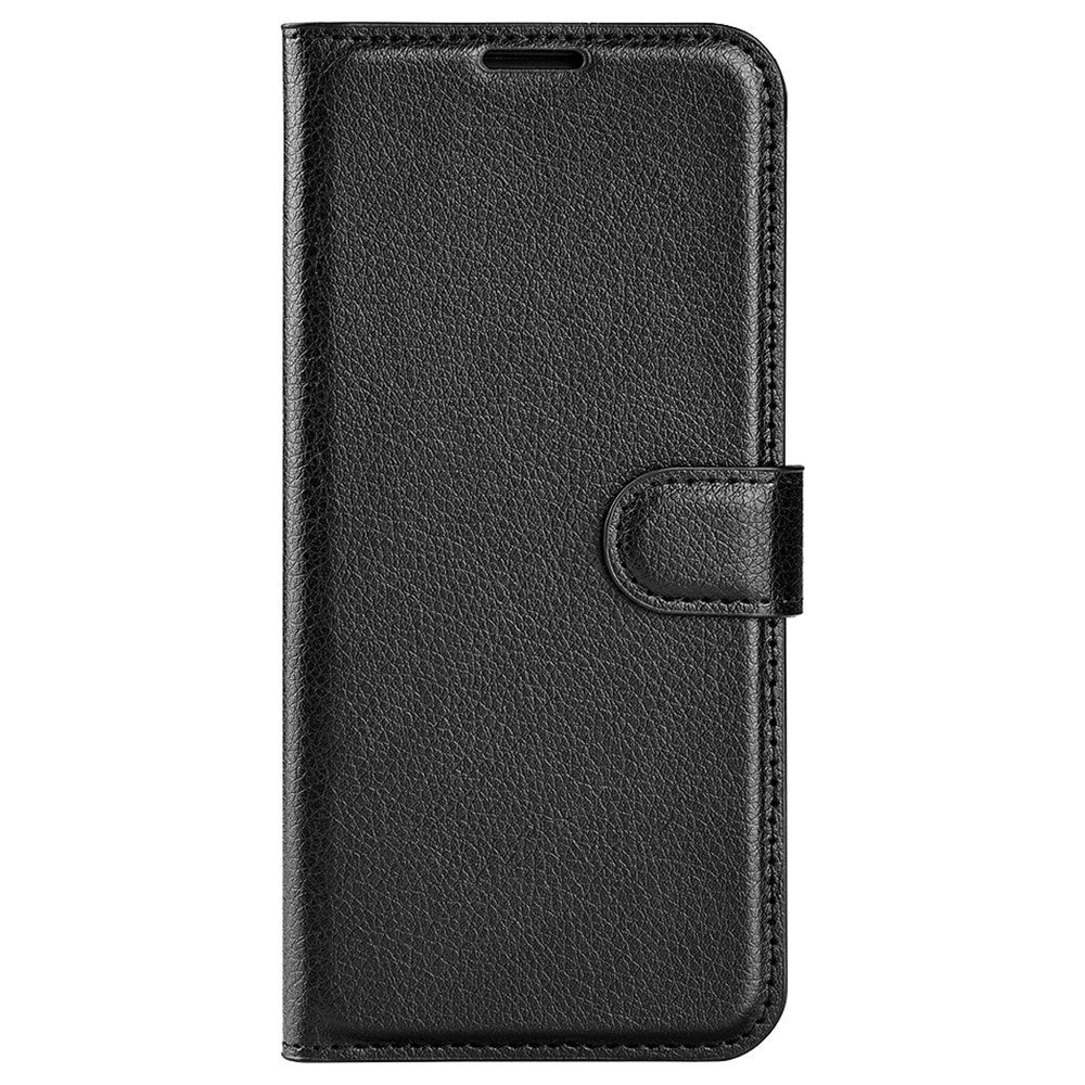EIDERWOOD Honor X7b / 90 Smart Kunstskinn Flip Deksel m. Kortholder & Ståfunksjon - Svart