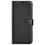 EIDERWOOD Honor X7b / 90 Smart Kunstskinn Flip Deksel m. Kortholder & Ståfunksjon - Svart