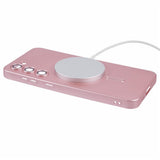 Samsung Galaxy S22+ (Plus) Fleksibelt Plast Mobildeksel- MagSafe Kompatibel - Rosa