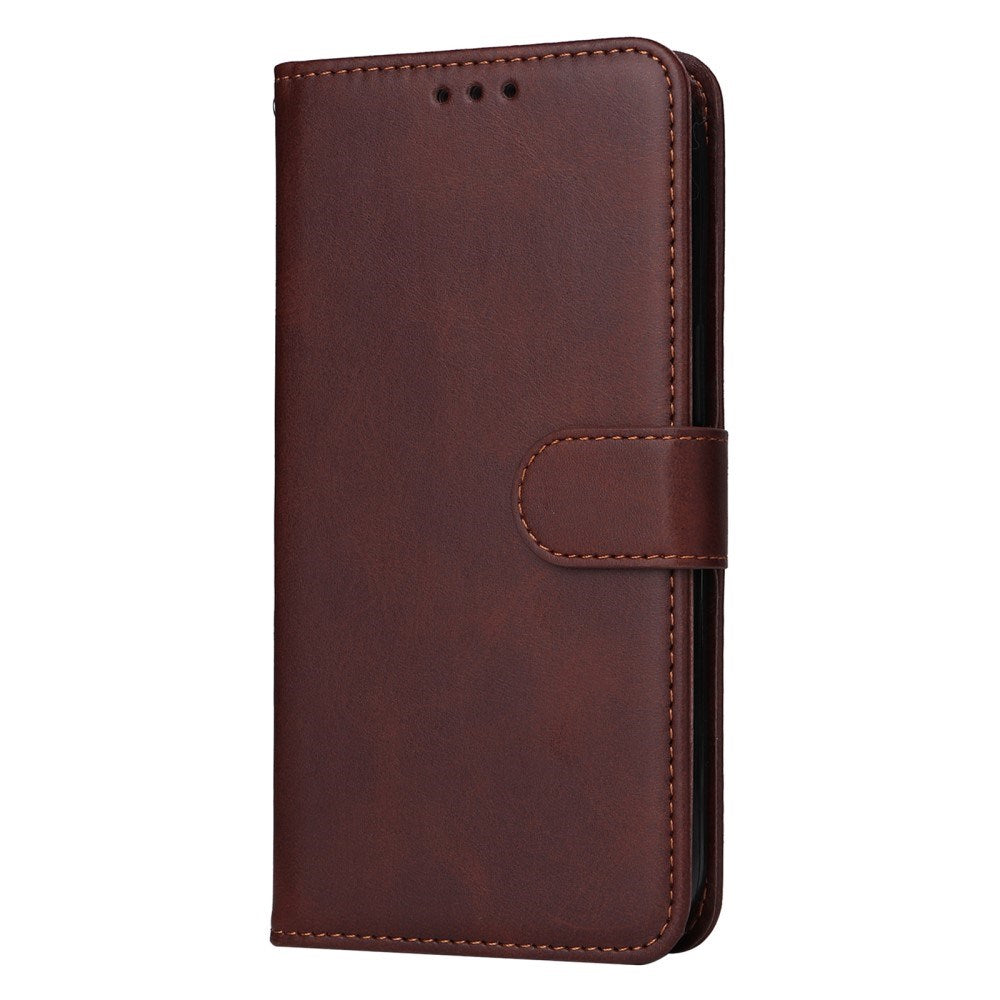 EIDERWOOD Google Pixel 10 / 10 Pro / 9 / 9 Pro Kunstskinn Deksel med Lommebok & Stropp - Brun