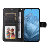 EIDERWOOD Google Pixel 10 / 10 Pro / 9 / 9 Pro Kunstskinn Deksel med Lommebok & Stropp - Svart