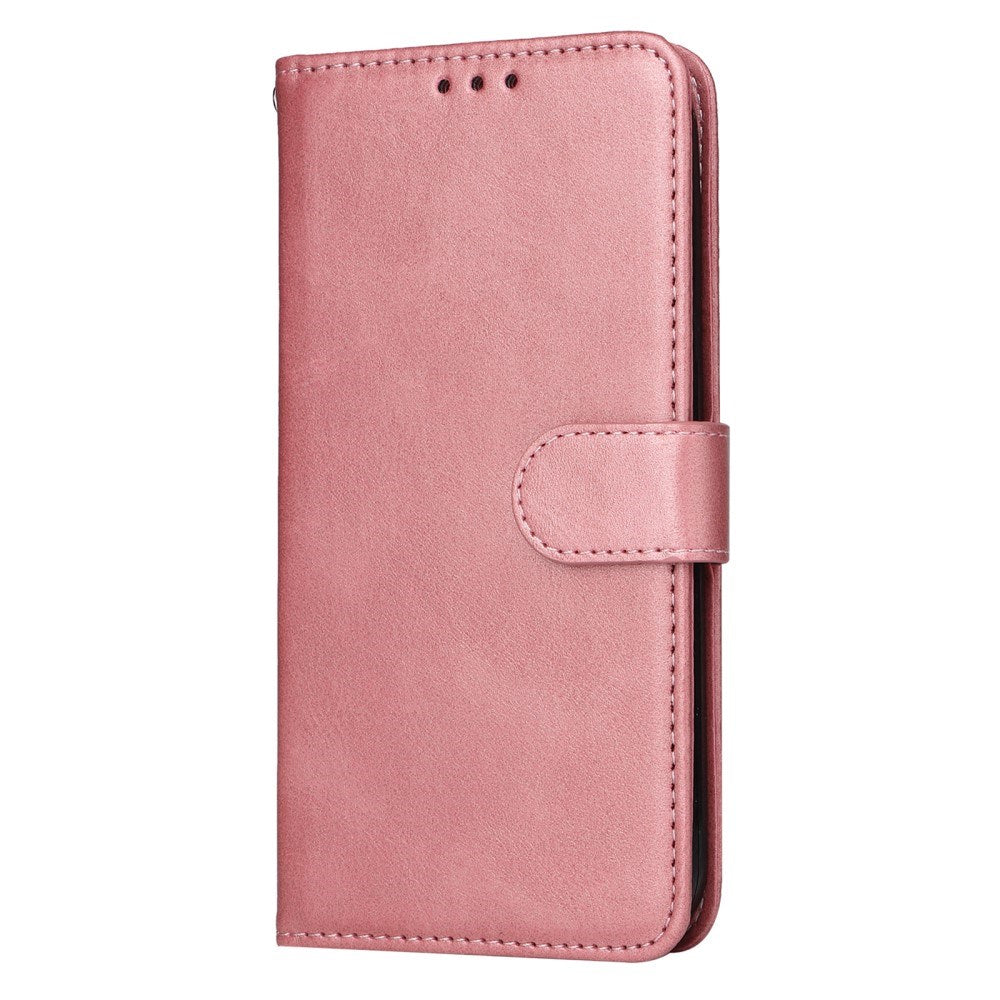 EIDERWOOD Google Pixel 10 / 10 Pro / 9 / 9 Pro Kunstskinn Deksel med Lommebok & Stropp - Rosa