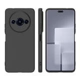 EIDERWOOD Xiaomi Redmi A3 Matt Fleksibelt Plast Deksel - Mørk Grå