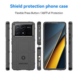 EIDERWOOD Xiaomi Poco X6 Pro Rugged Shield Håndverker Deksel - Svart