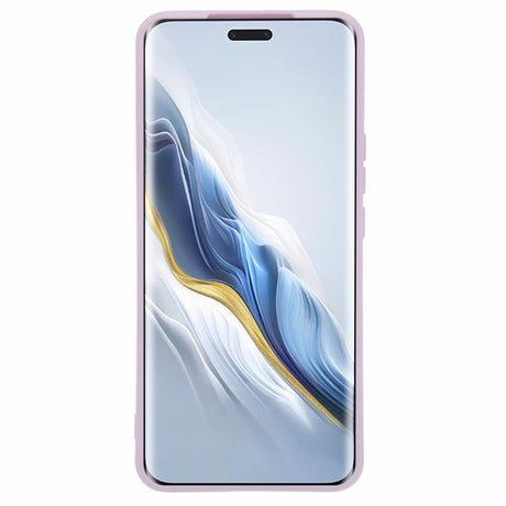 EIDERWOOD Honor Magic6 Pro 5G Deksel – Fleksibelt Plast Deksel med Fiberfôr og Presis Kamerautskjæring - Lilla