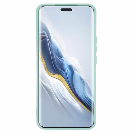 EIDERWOOD Honor Magic6 Pro 5G Deksel – Fleksibelt Plast Deksel med Fiberfôr og Presis Kamerautskjæring - Turkis