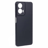 EIDERWOOD Fleksibelt Plast Deksel - Motorola Moto E14 4G/G04 4G/G04s 4G/G24 4G - Svart