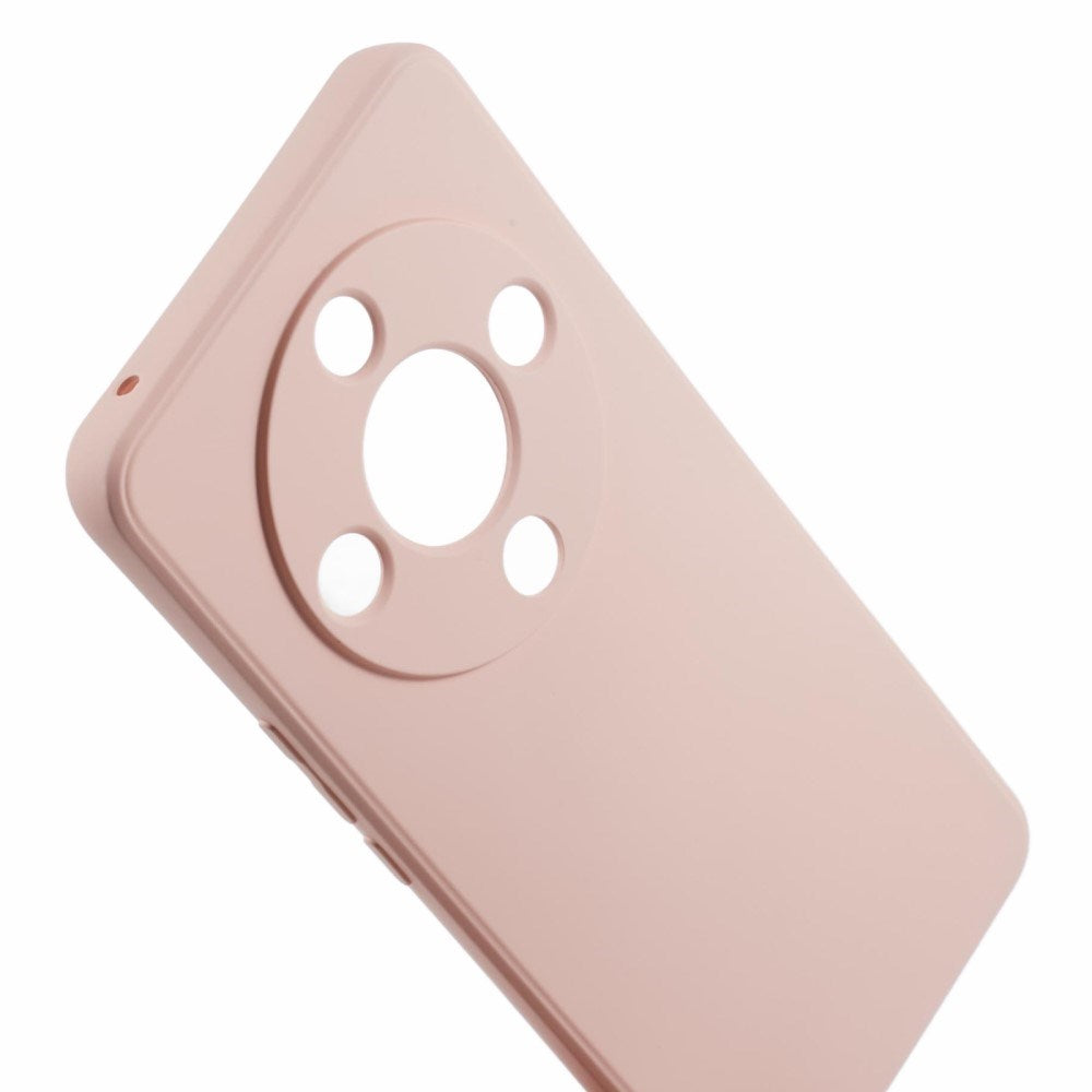 EIDERWOOD Honor Magic6 Lite 5G Deksel – Fleksibelt Plast Deksel med Fiberfôr og Presis Kamerautskjæring - Pink