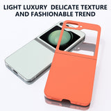 EIDERWOOD Samsung Galaxy Z Flip7 FE / Flip6 Hard Plast Deksel - Oransje