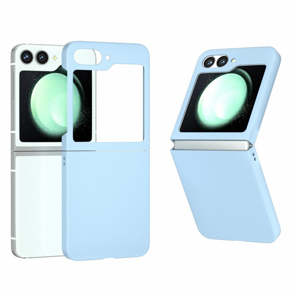 EIDERWOOD Samsung Galaxy Z Flip7 FE / Flip6 Hard Plast Deksel - Lyse Blå