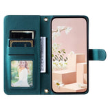 EIDERWOOD OnePlus Nord N30 SE (5G) / OPPO A79 (5G) / A2 (5G) Skinndeksel med Stropp og Veskefunksjon - Grønn