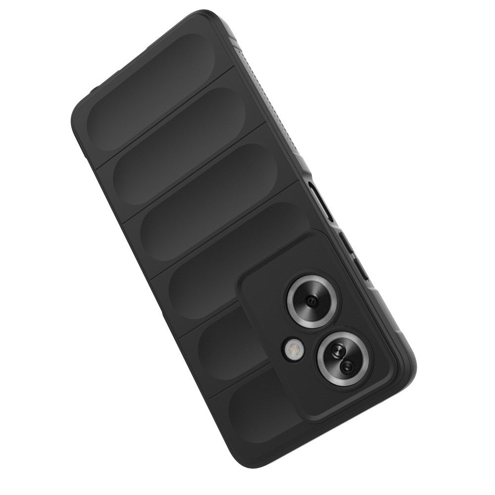 EIDERWOOD  OPPO A79 (5G) / A2 (5G) Fleksibelt Plastdeksel - Svart