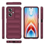 EIDERWOOD  OPPO A79 (5G) / A2 (5G) Fleksibelt Plastdeksel - Vinrød