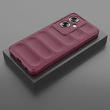 EIDERWOOD  OPPO A79 (5G) / A2 (5G) Fleksibelt Plastdeksel - Vinrød