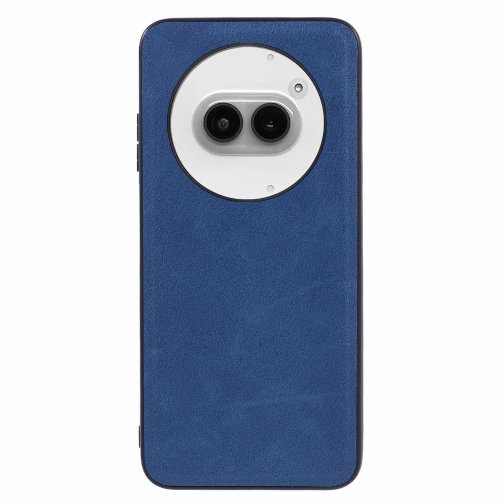 EIDERWOOD Nothing Phone (2a) / (2a) Plus Skinndeksel m. Fleksible Plastkanter - Blå