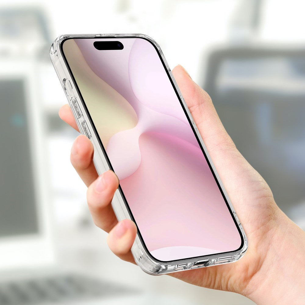 EIDERWOOD iPhone 17e / 16e MagSafe-Kompatibelt Fleksibelt Plastdeksel  - Gjennomsiktig