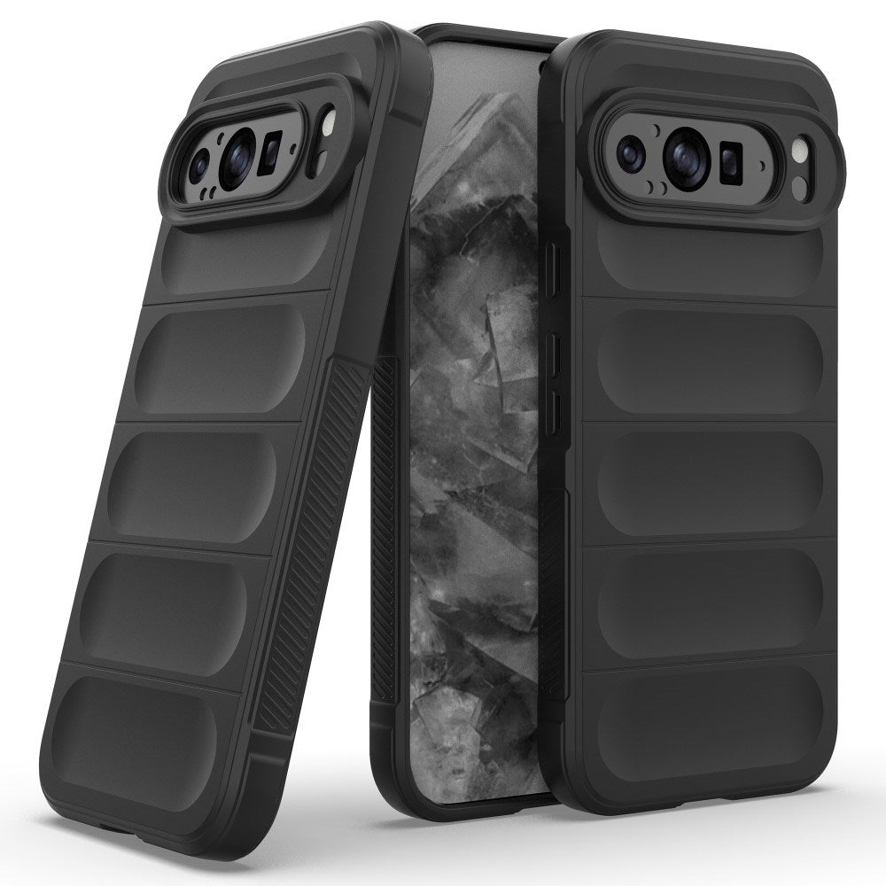 EIDERWOOD Google Pixel 9 Pro XL Fleksibelt Plastdeksel - Svart