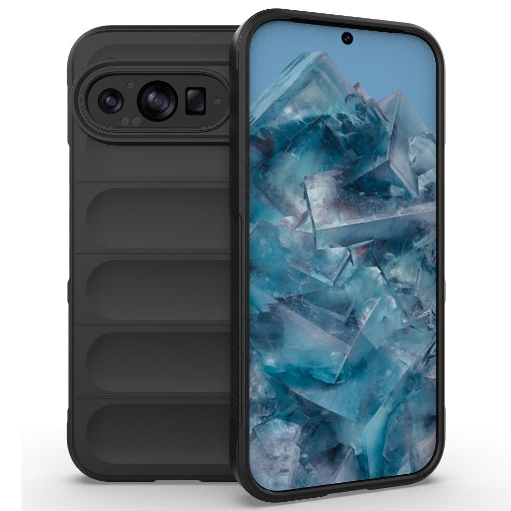 EIDERWOOD Google Pixel 9 Pro Fleksibelt Plastdeksel - Svart