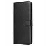 EIDERWOOD iPhone 14 Pro Max Kunstskinn Flip Deksel m. Stropp - Svart