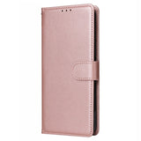 EIDERWOOD iPhone 14 Pro Max Kunstskinn Flip Deksel m. Stropp - Rose Gold