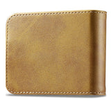 EIDERWOOD Samsung Galaxy Z Flip7 FE / Flip6 Kunstskinn Flip Deksel m. Kortholder & Ståfunksjon - Lys Brun