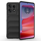 EIDERWOOD Motorola Edge 50 Pro Fleksibelt Plast Deksel - Svart