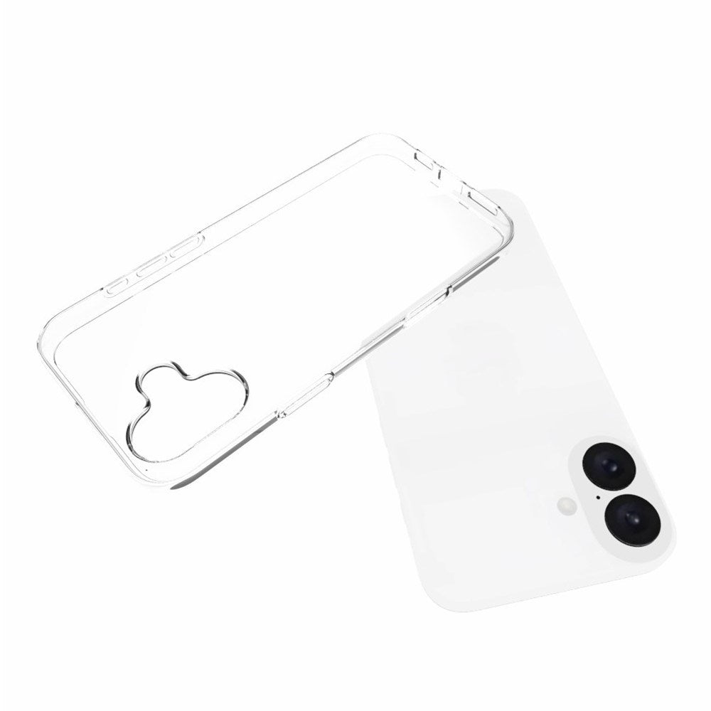 EIDERWOOD iPhone 16 Plus Fleksibelt Plastdeksel - Gjennomsiktig