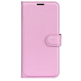 EIDERWOOD Huawei Pura 70 Kunstskinn Flip Deksel m. Kortholder & Ståfunksjon - Rosa