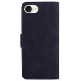 EIDERWOOD iPhone 17e / 16e Kunst Skinn Flip Deksel m. Stativ & Pung - Svart