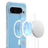 EIDERWOOD Google Pixel 9 Pro XL Hard Plast Deksel - MagSafe Kompatibel - Gjennomsiktig