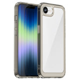 EIDERWOOD iPhone 17e / 16e Hybrid Plast Deksel - Gjennomsiktig / Grå