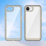 EIDERWOOD iPhone 17e / 16e Hybrid Plast Deksel - Gjennomsiktig / Grå