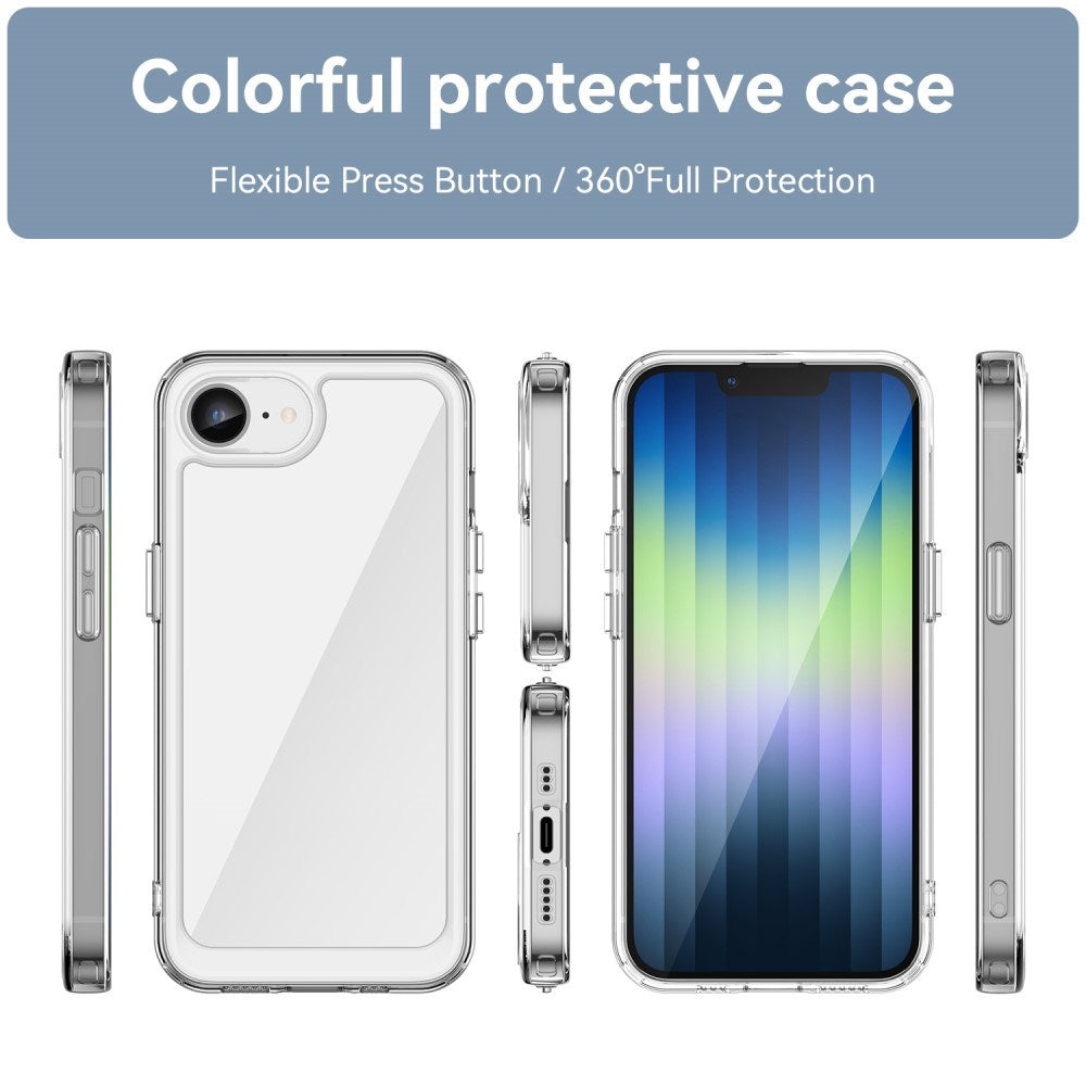 EIDERWOOD iPhone 17e / 16e Hybrid Plast Deksel - Gjennomsiktig