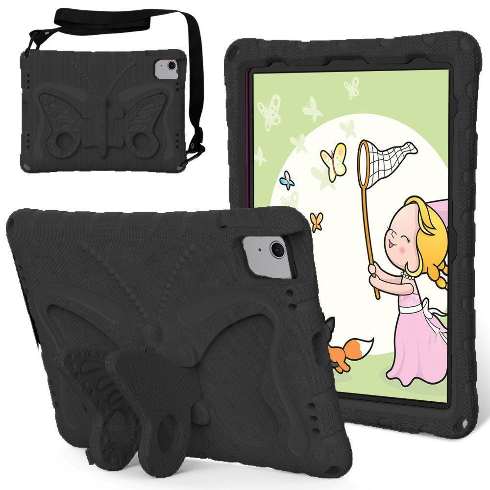 EIDERWOOD iPad Air 11" (2026 / 2025 / 2024) Butterfly Kickstand Barnedeksel - Svart