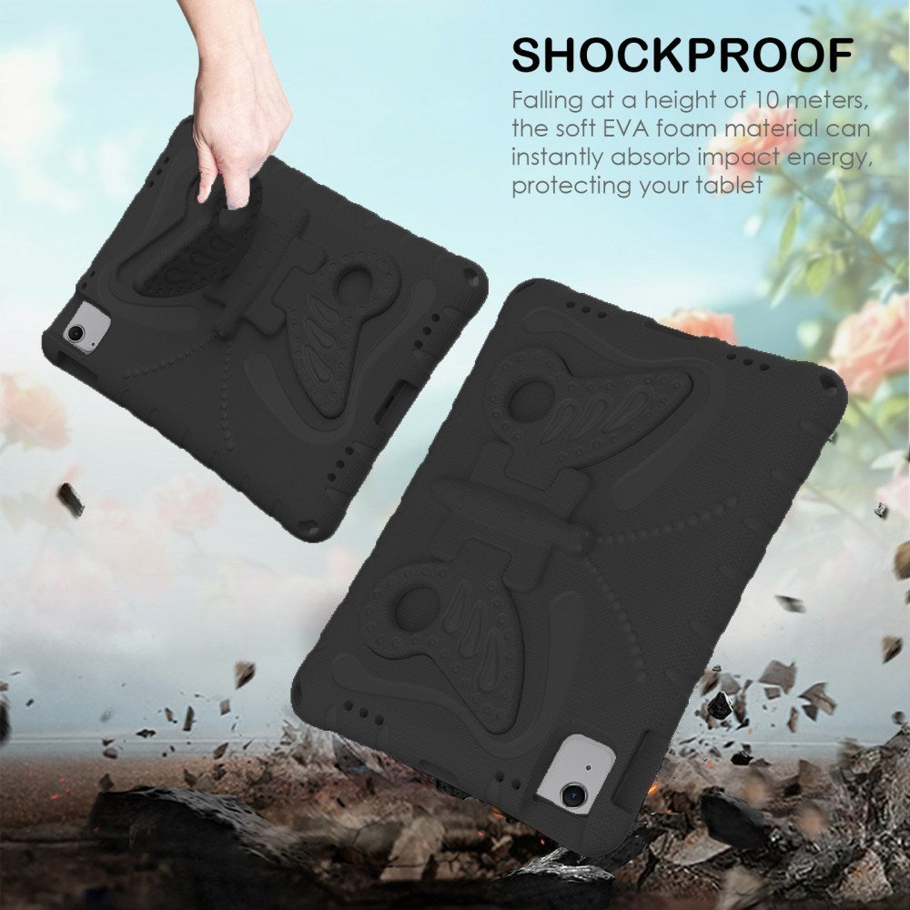 EIDERWOOD iPad Air 11" (2026 / 2025 / 2024) Butterfly Kickstand Barnedeksel - Svart